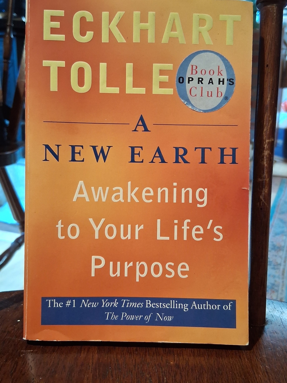 Eckhart Tolle "A New Earth" - Orange Paperback